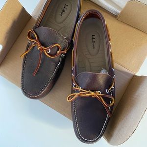 Mens size 11 LL Bean Leather Loafers